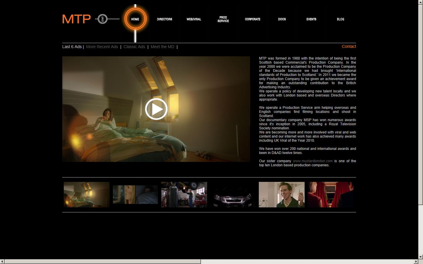 Mallinson Television Productions Ltd - Glasgow Website