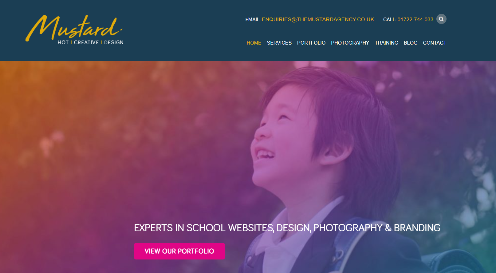 Mustard Design & Print Ltd Website