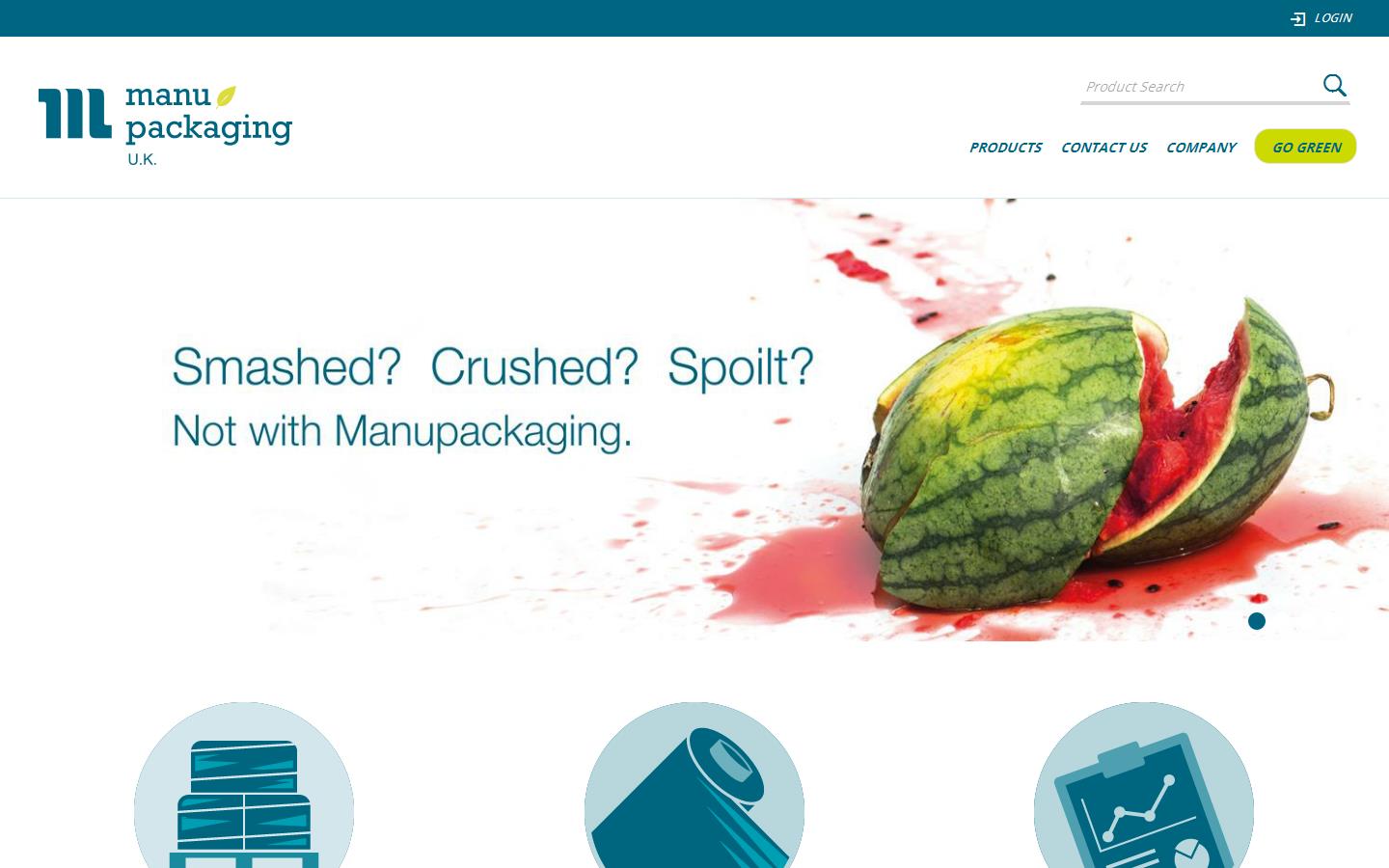 Manupackaging UK Website