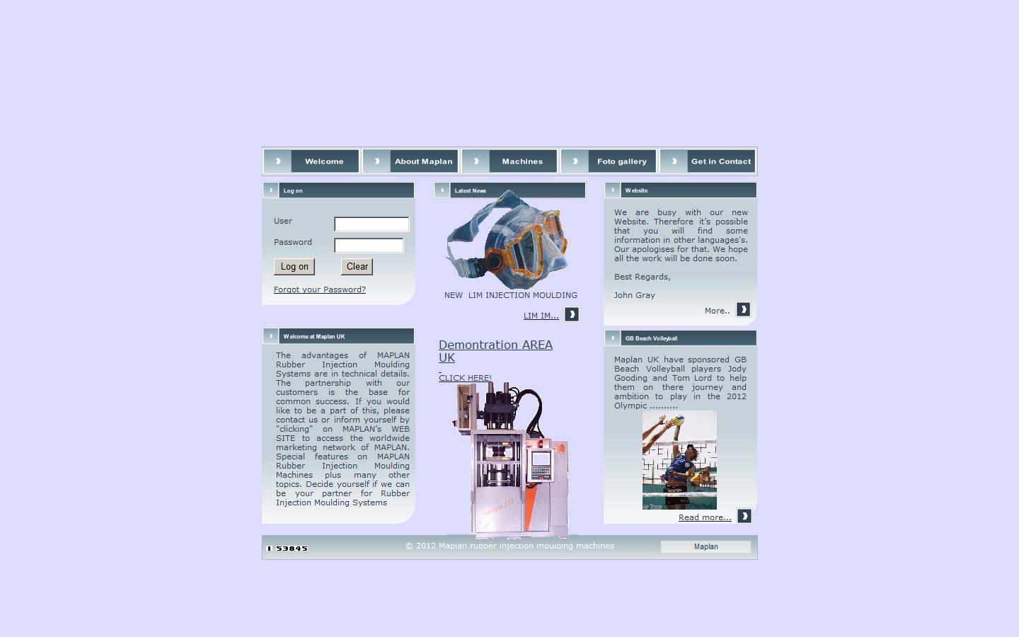 Maplan UK Website