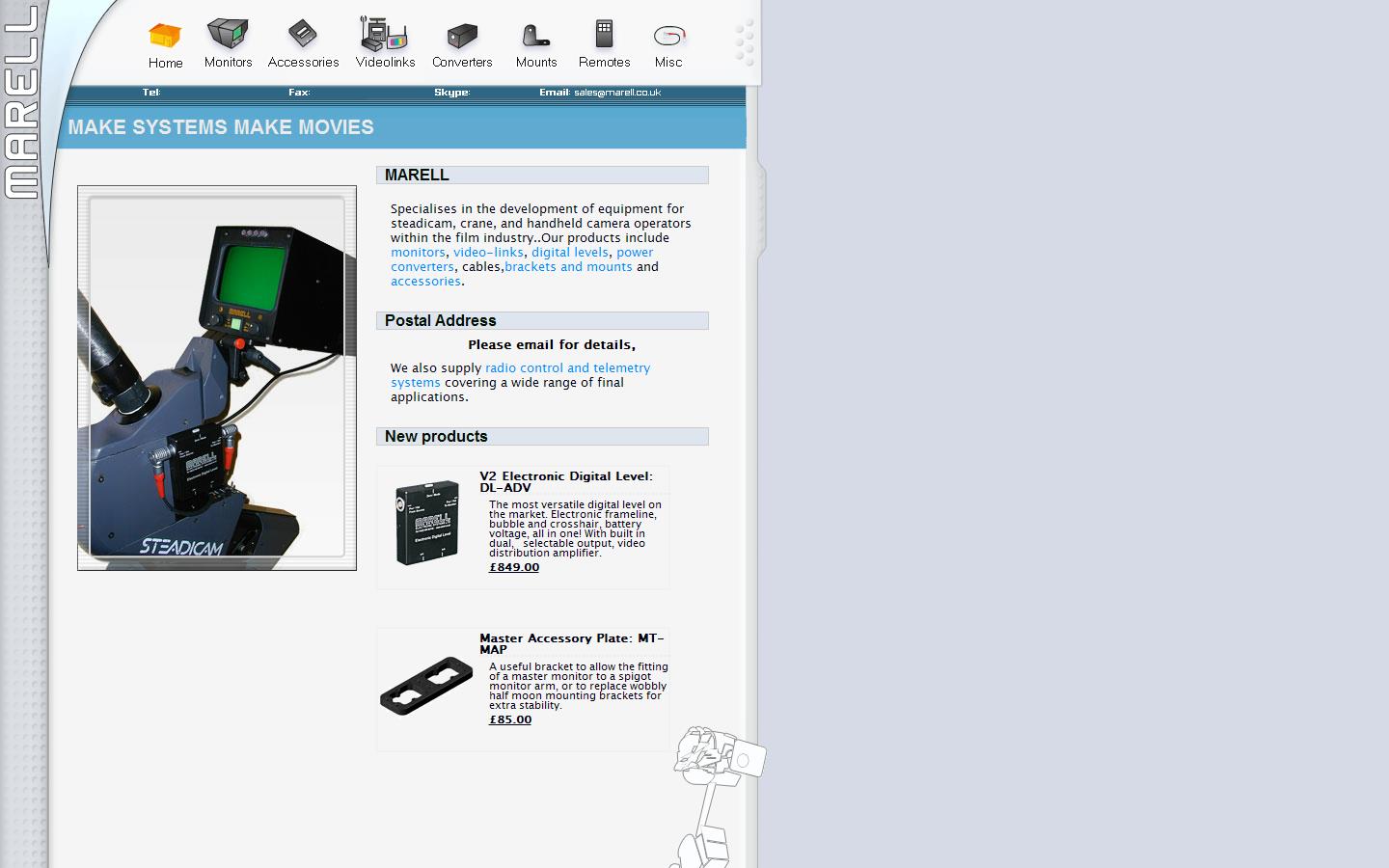 Marell Electronic Systems Ltd Website