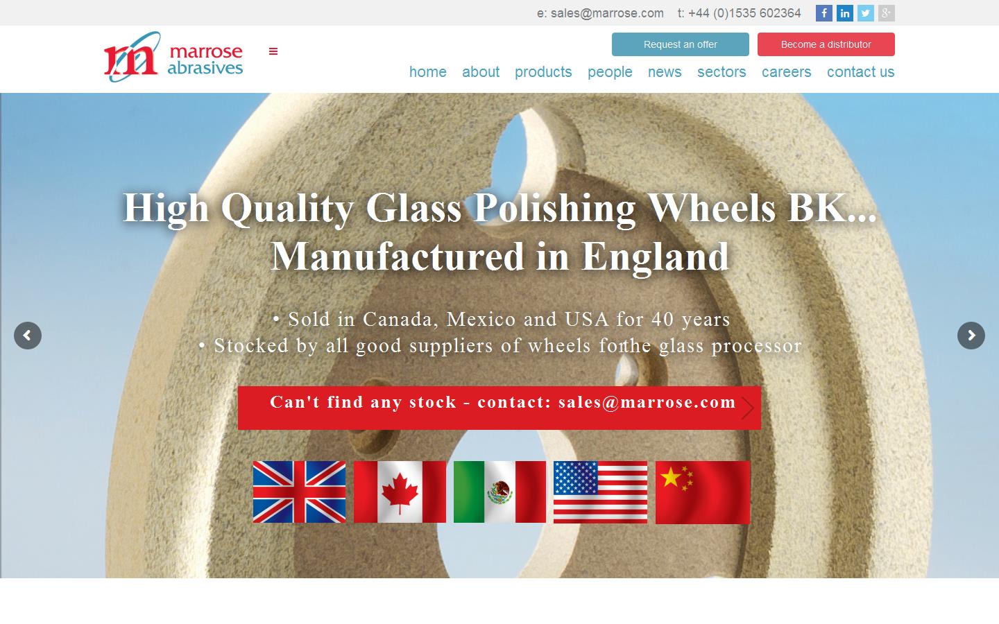 Marrose Engineering Co - Keighley Website