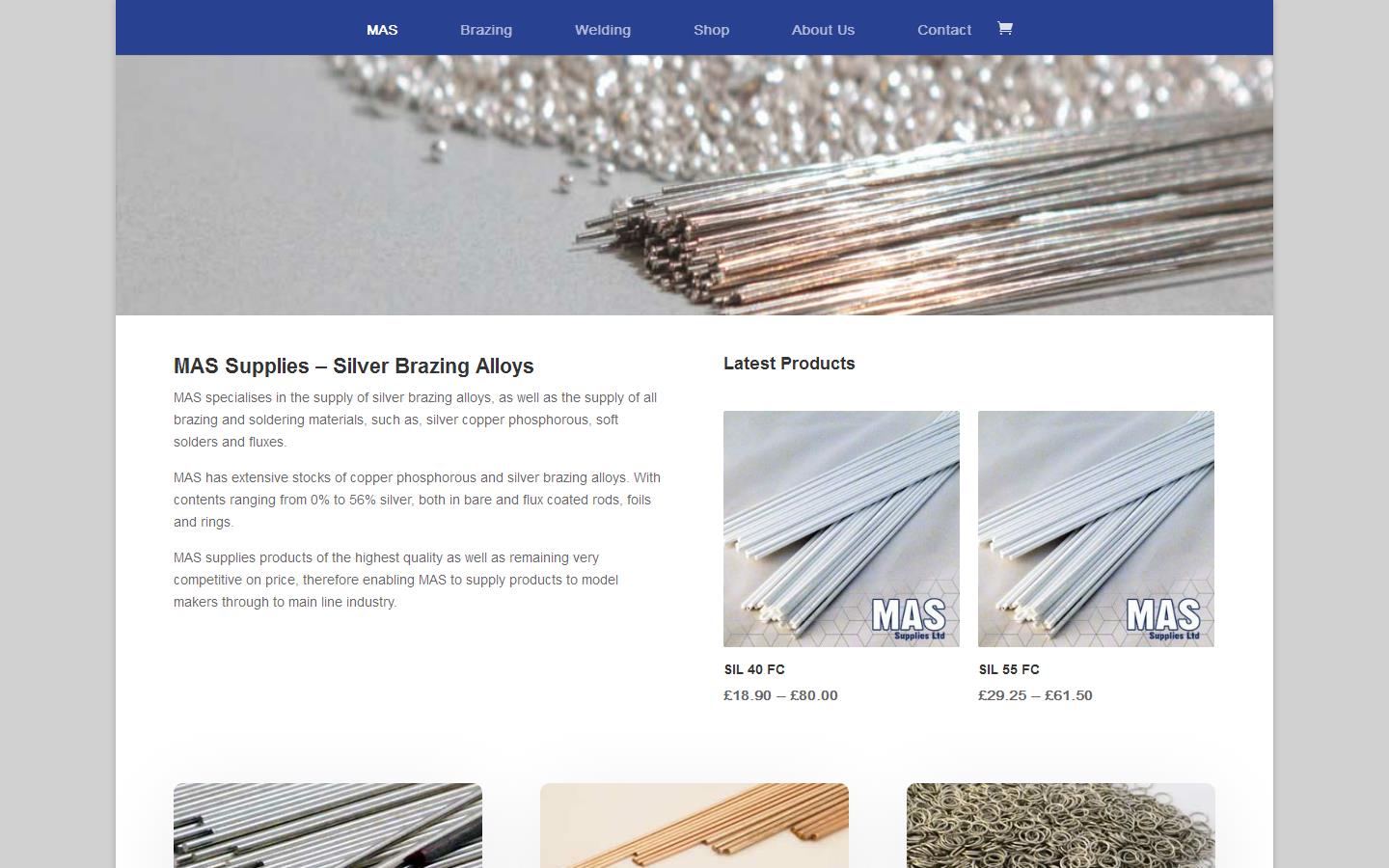 Mas Supplies Ltd  Website