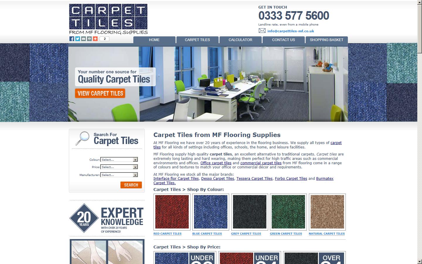 Carpet Tiles MF Website