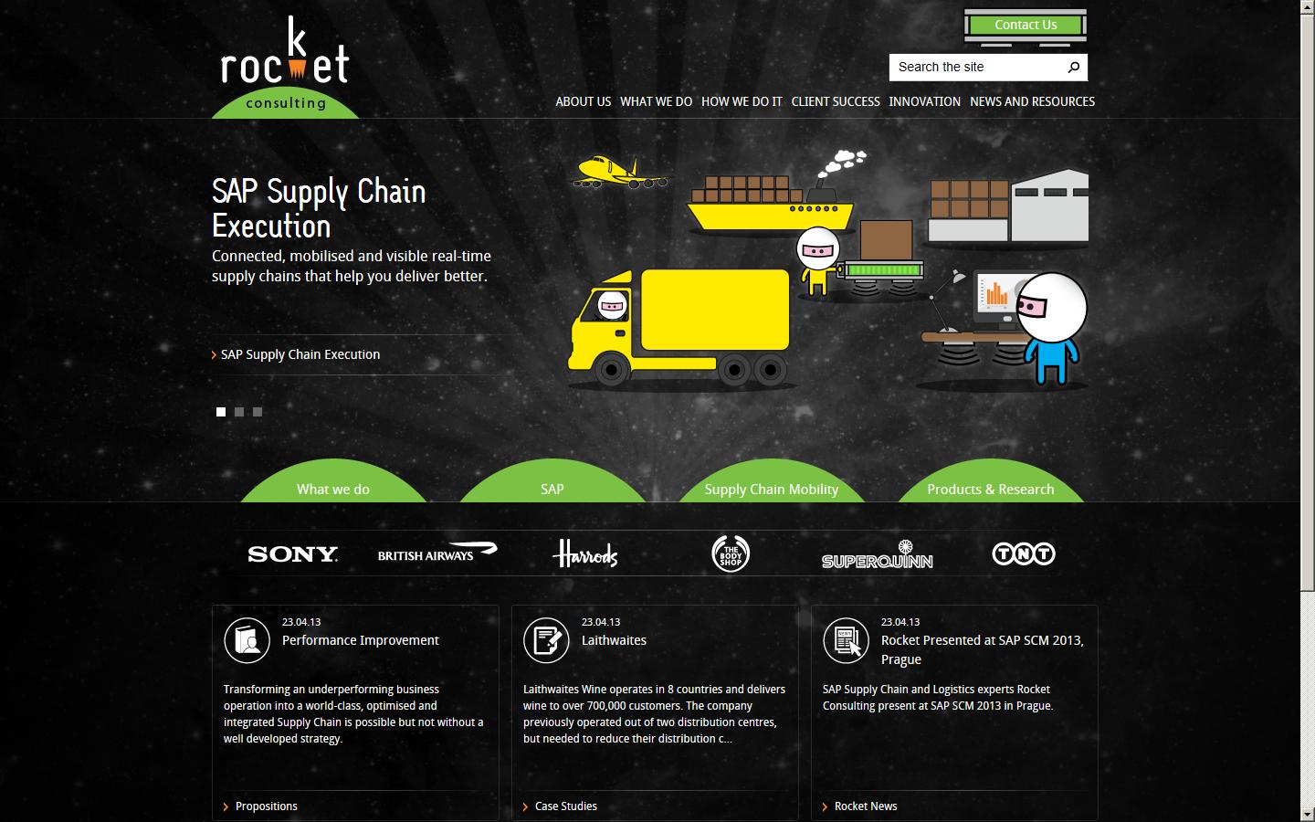Rocket Consulting Ltd Website