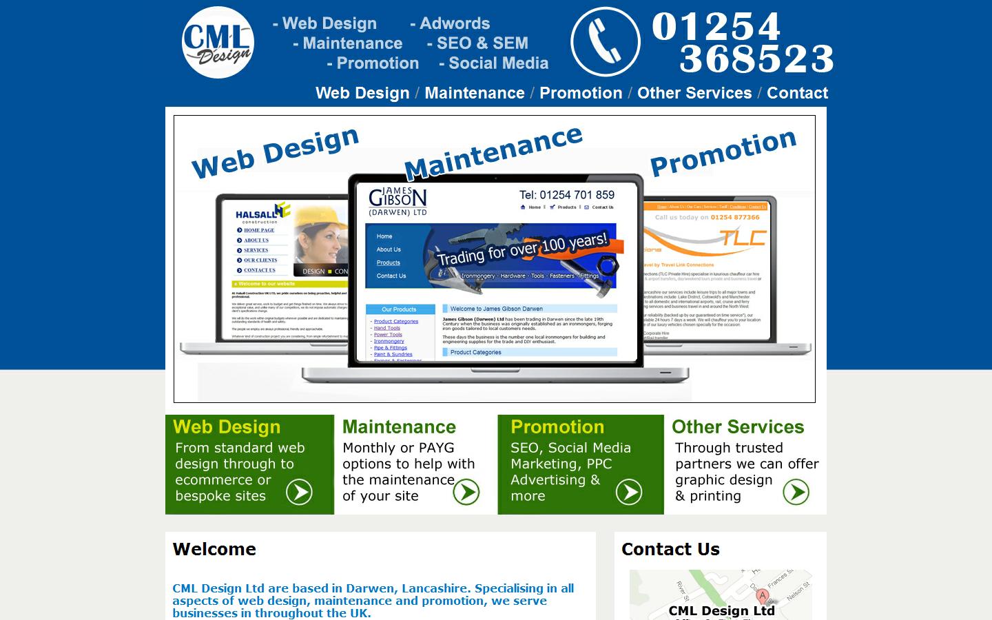 CML Design Website
