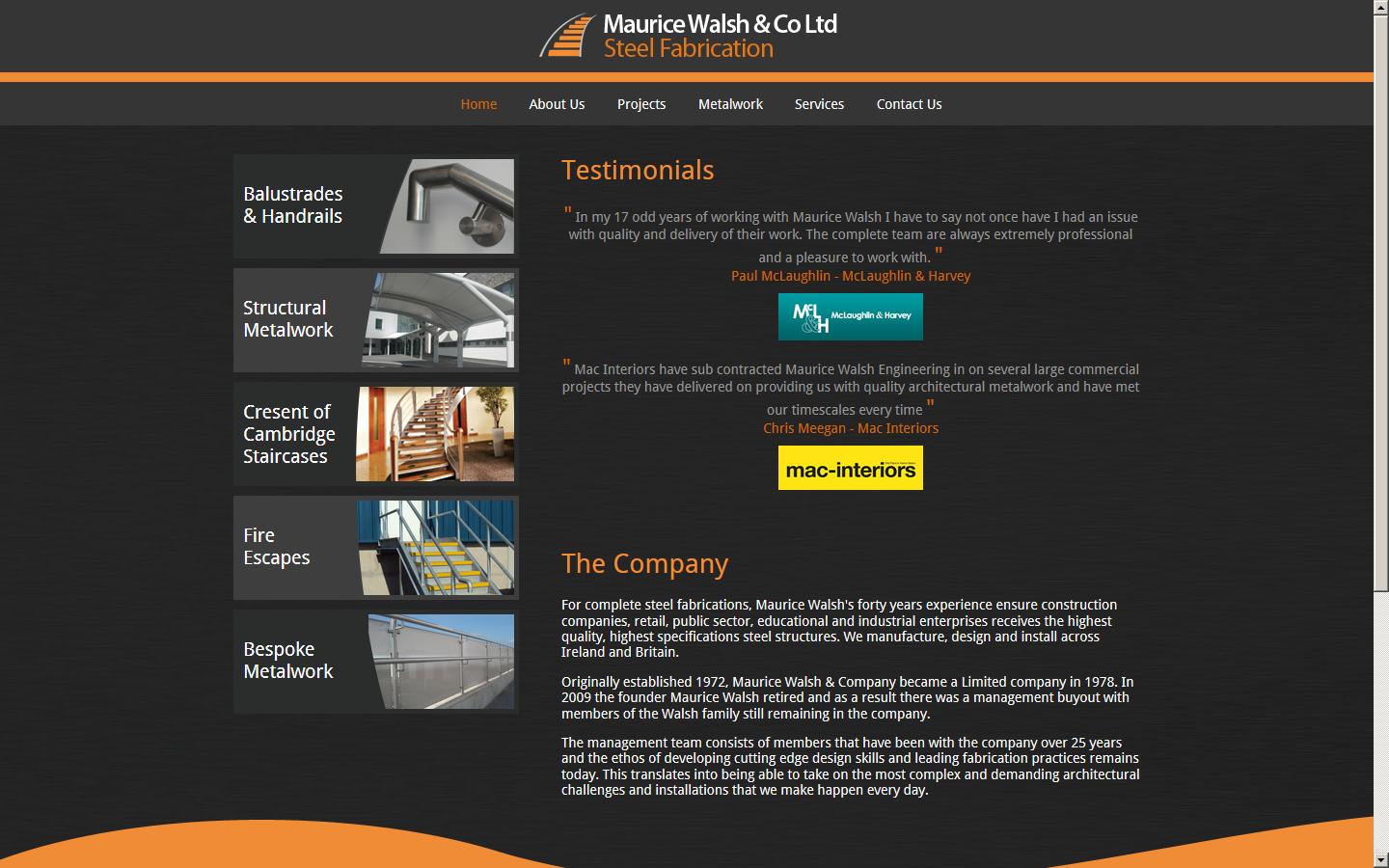 MAURICE WALSH  Website