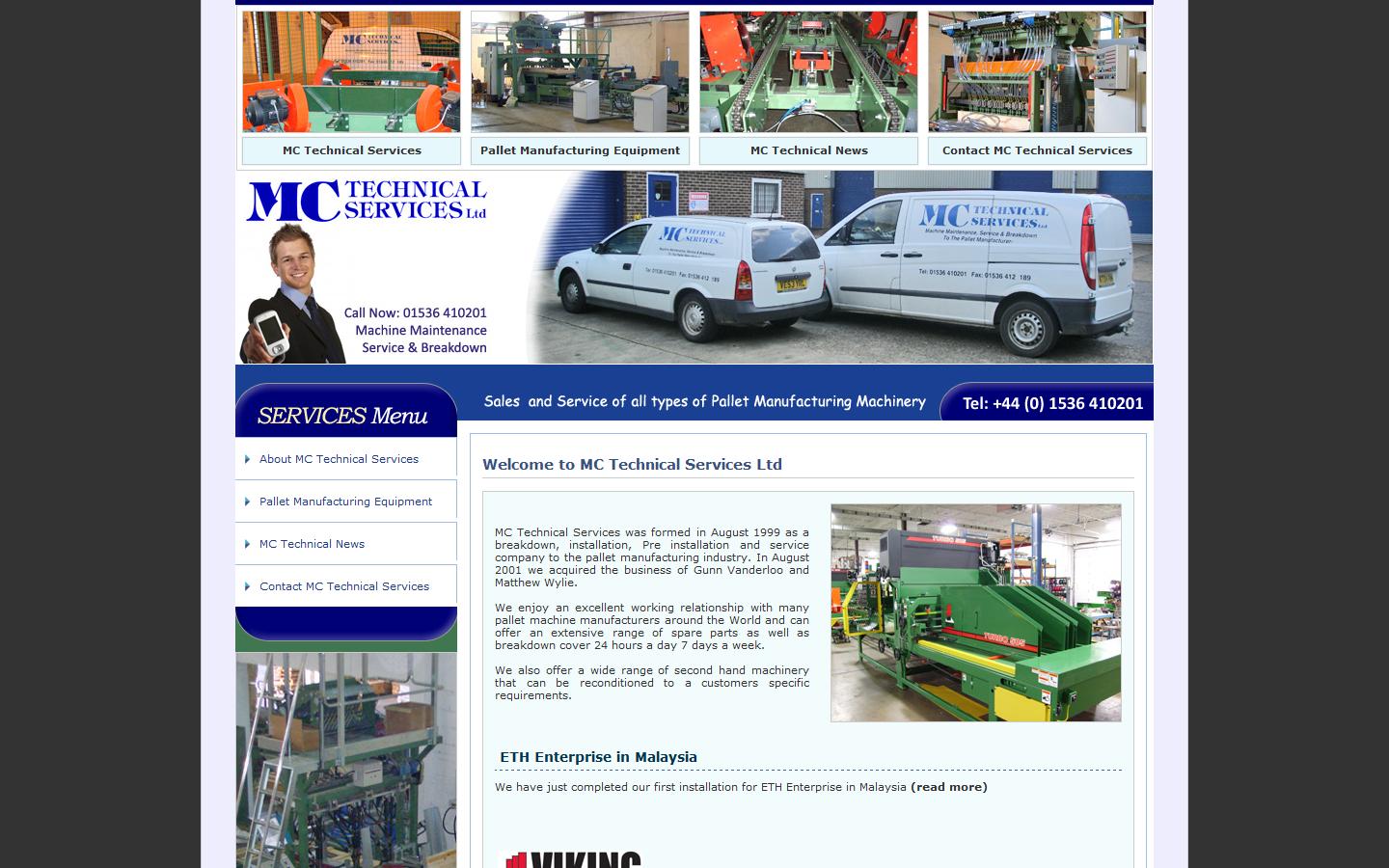 Mc Technical Services Ltd Website