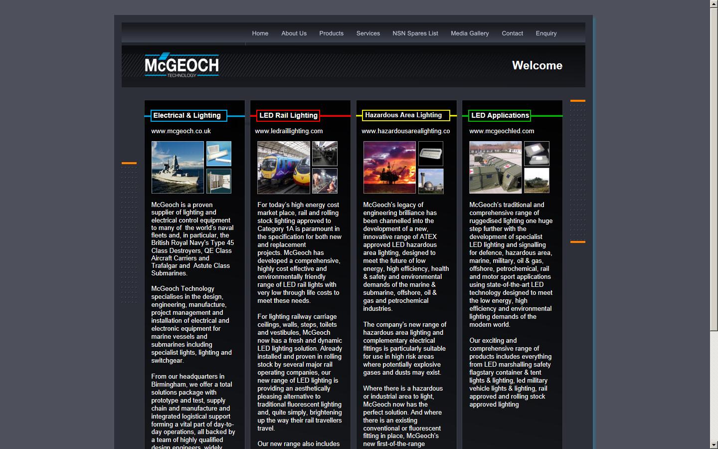 McGeoch Technology Ltd Website