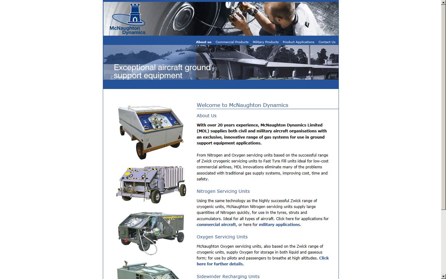 McNaughton Dynamics Ltd Website