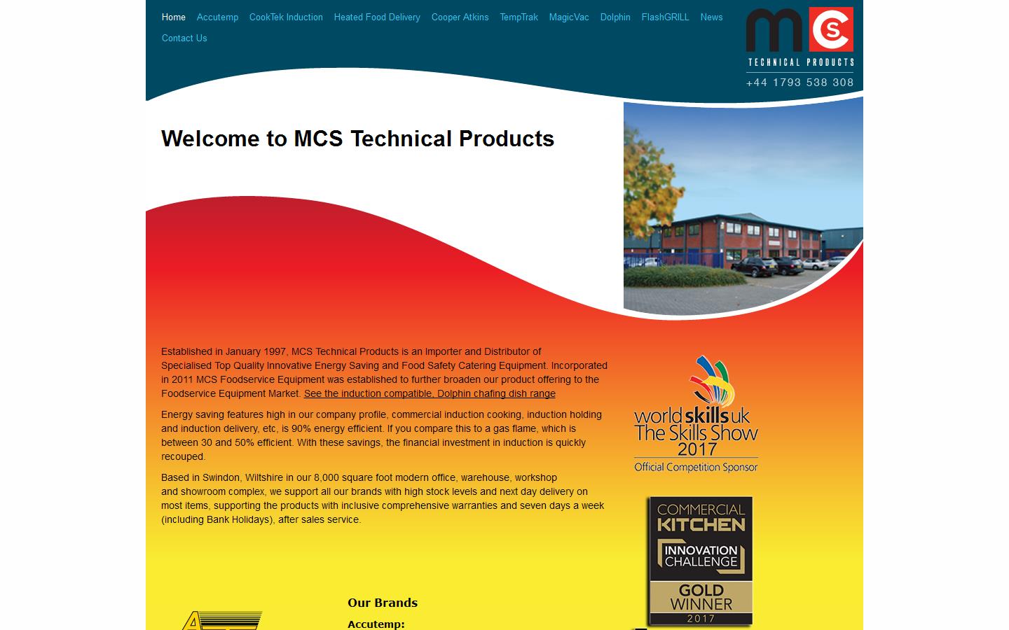 MCS Technical Products Website