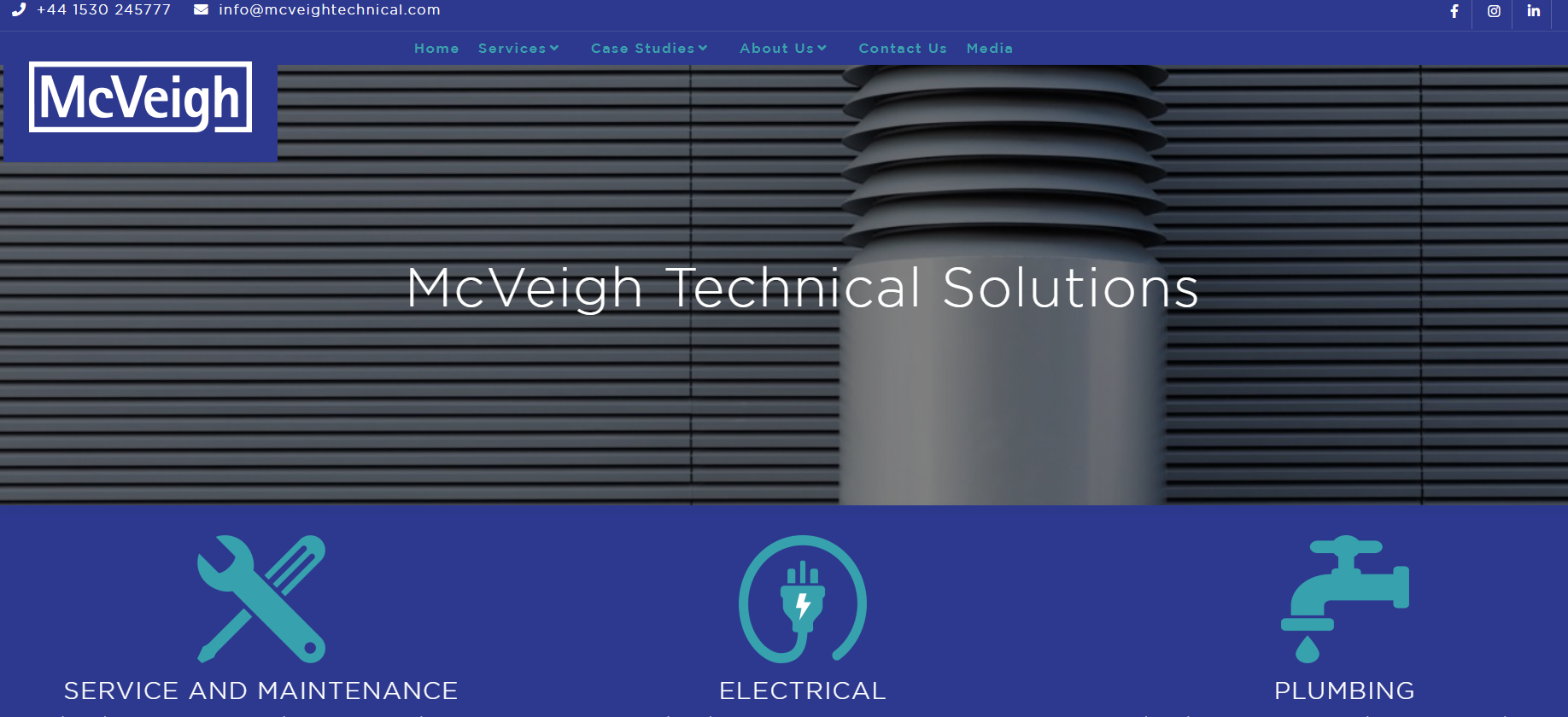 McVeigh Technical Solutions Website