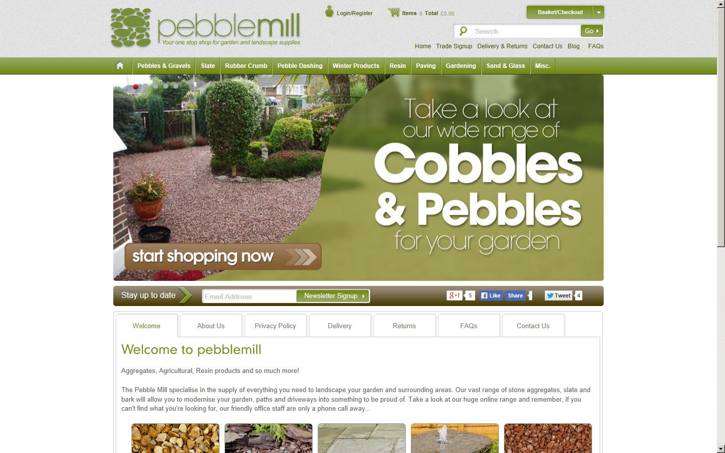 Pebble Mill Website