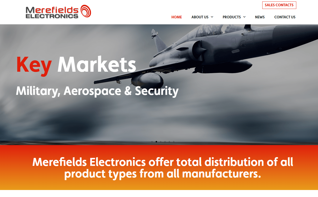 Merefields Electronics Ltd Website