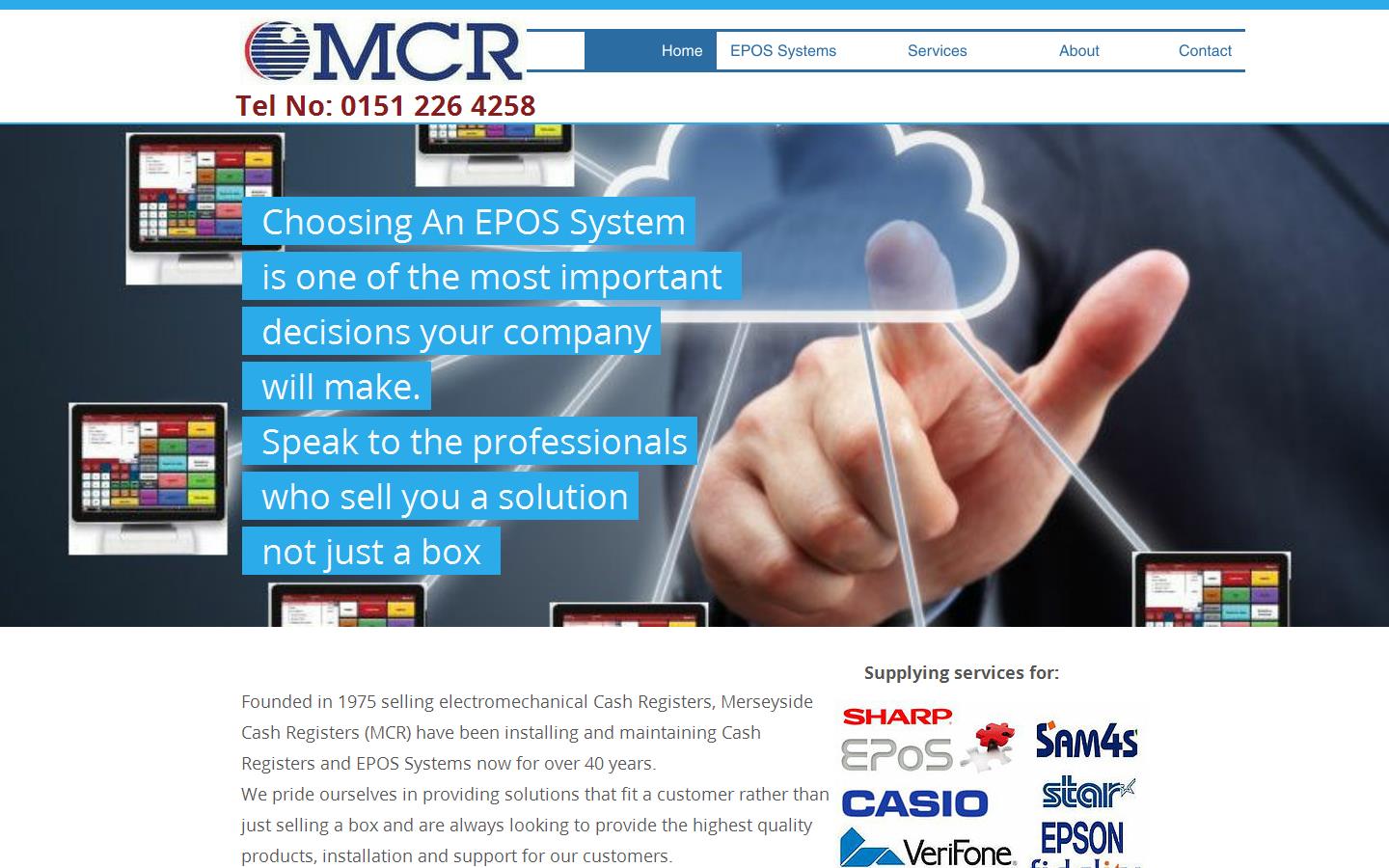 Merseyside Cash Registers - Liverpool Website