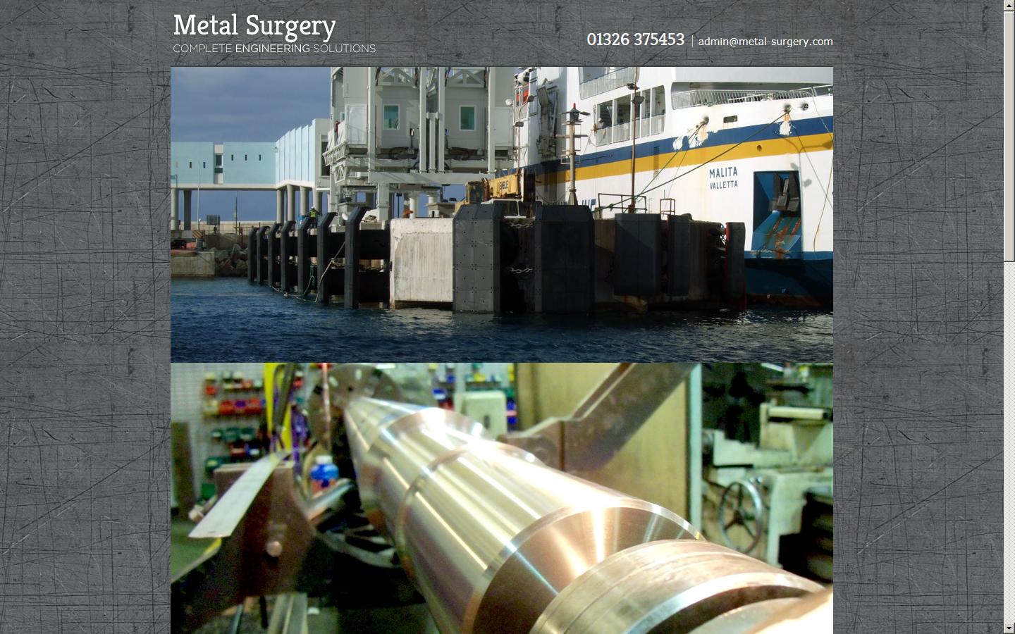 Metal Surgery Website
