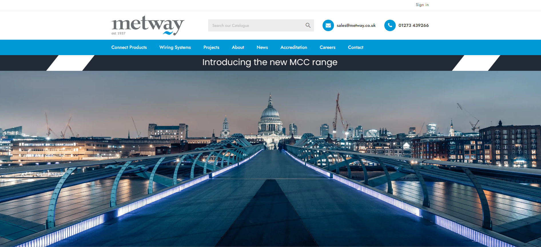 Metway Electrical Industries Limited Website