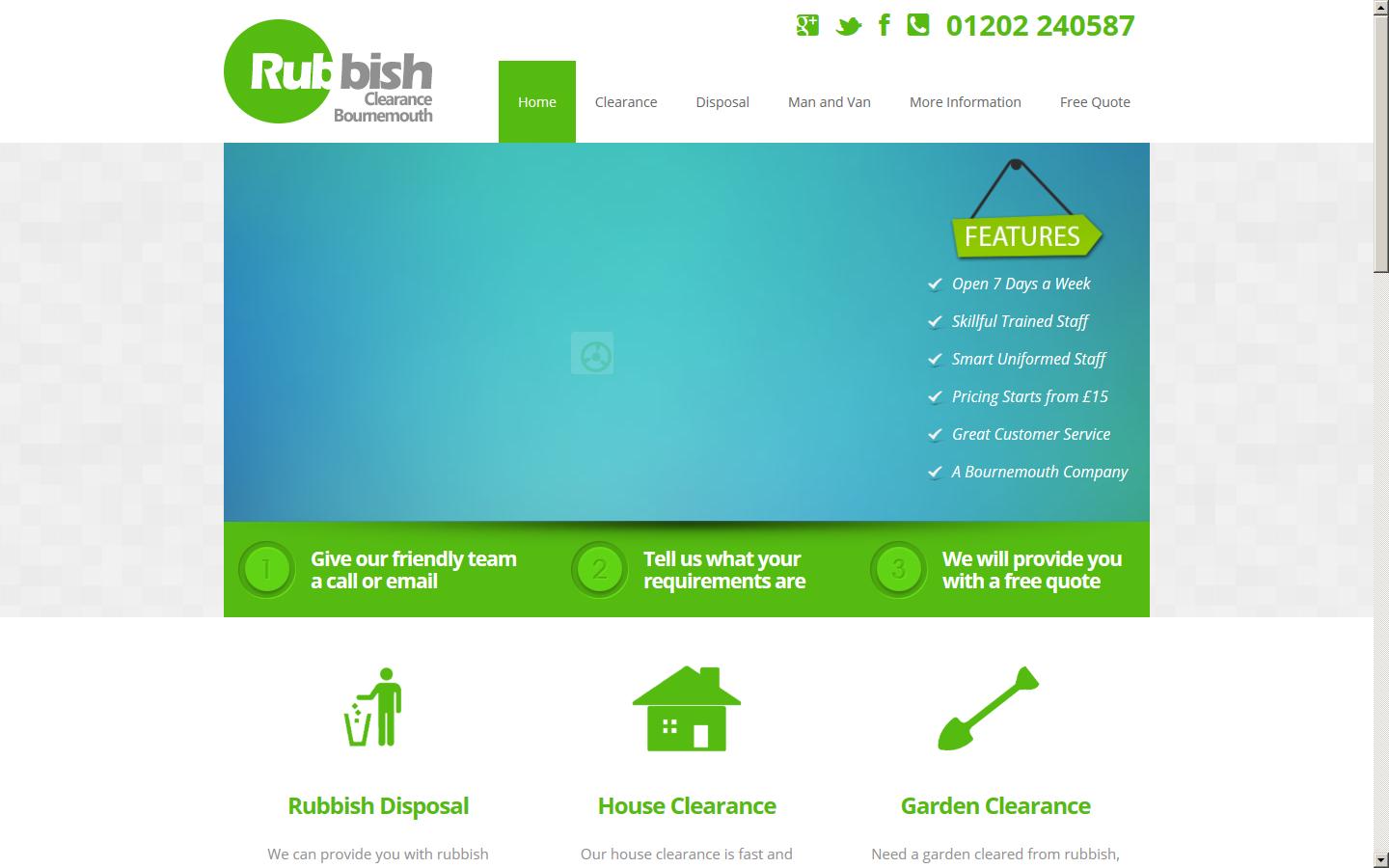 Rubbish Clearance Bournemouth Website