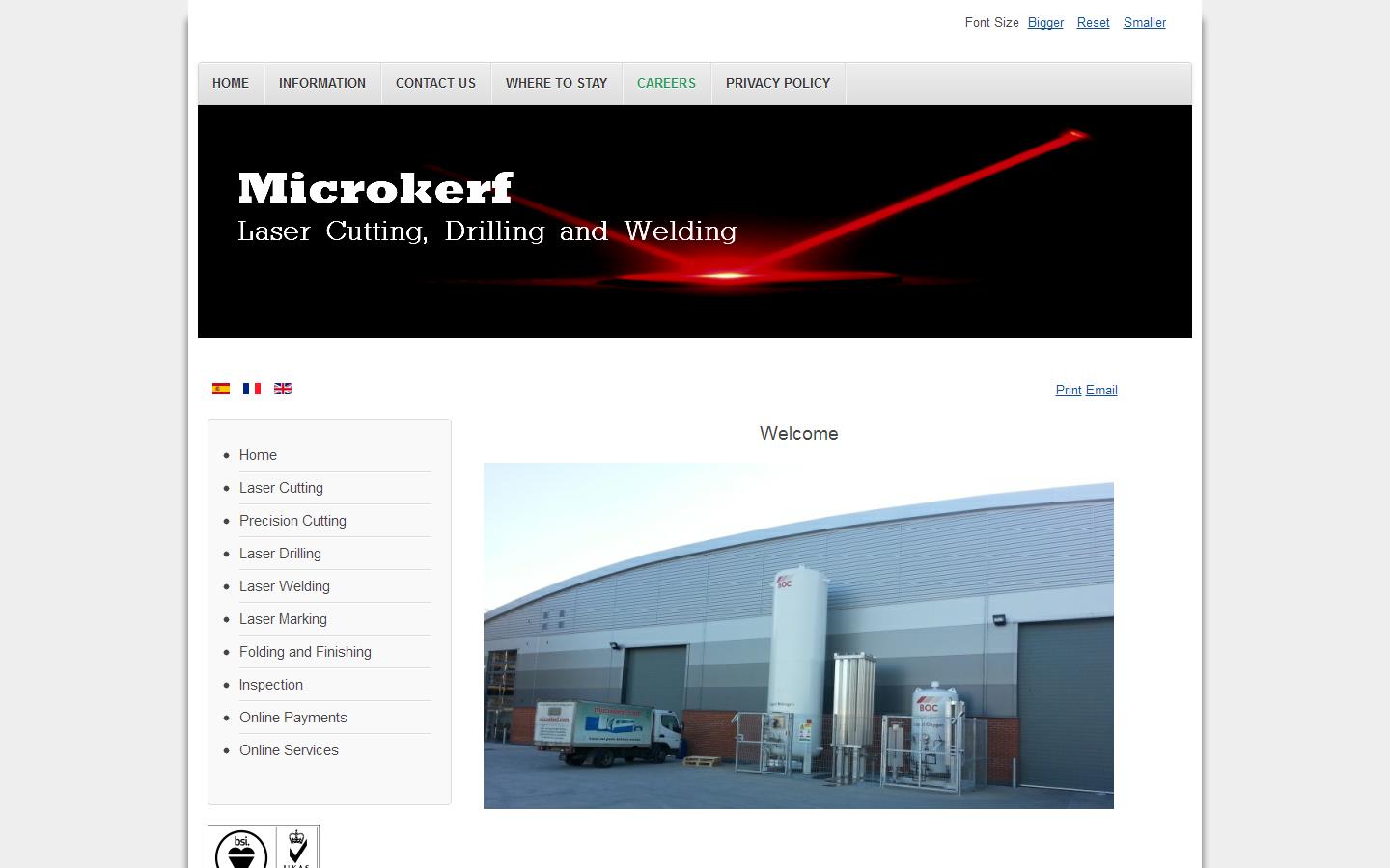 Microkerf Ltd Website