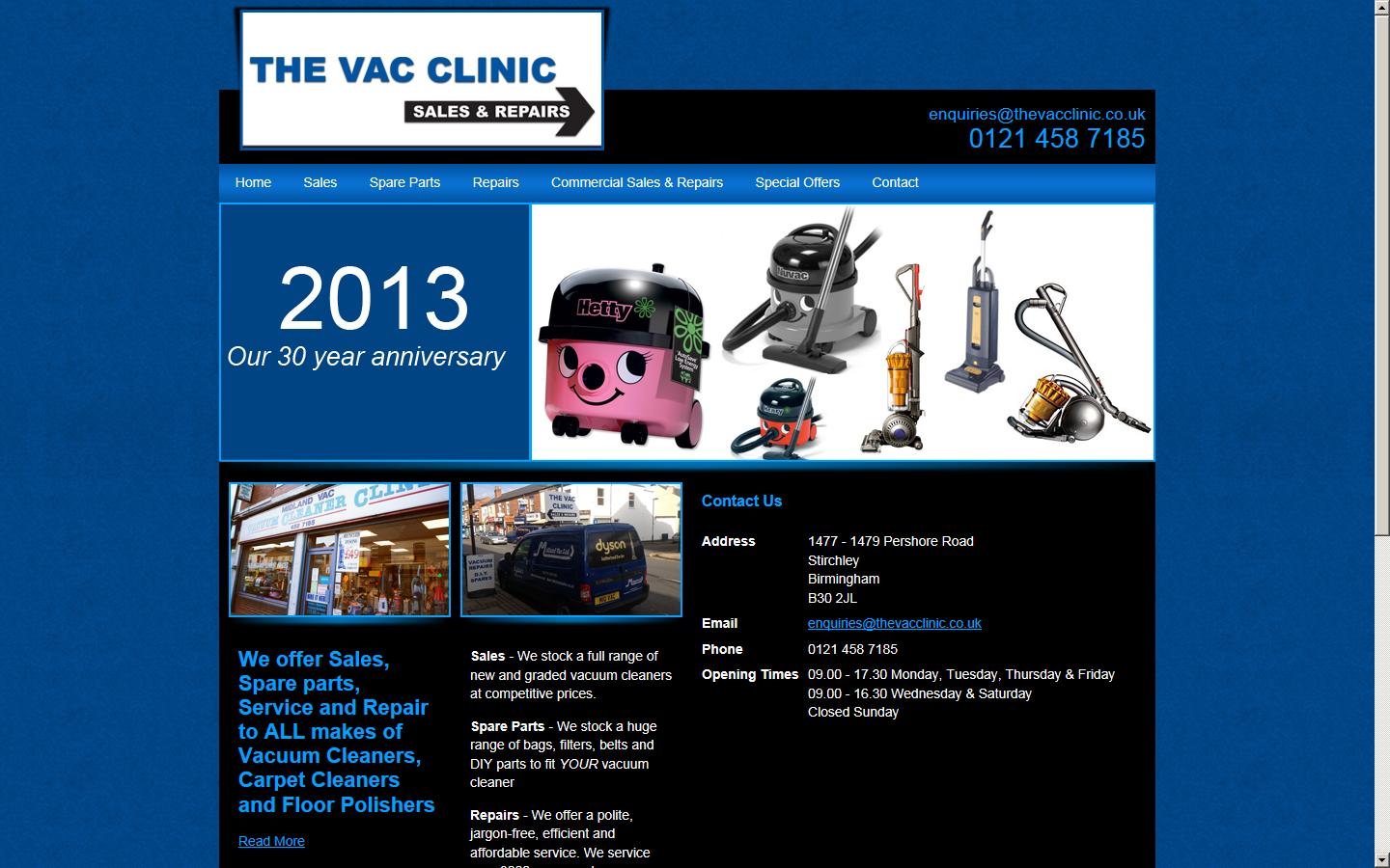 Midland Vac Ltd Website