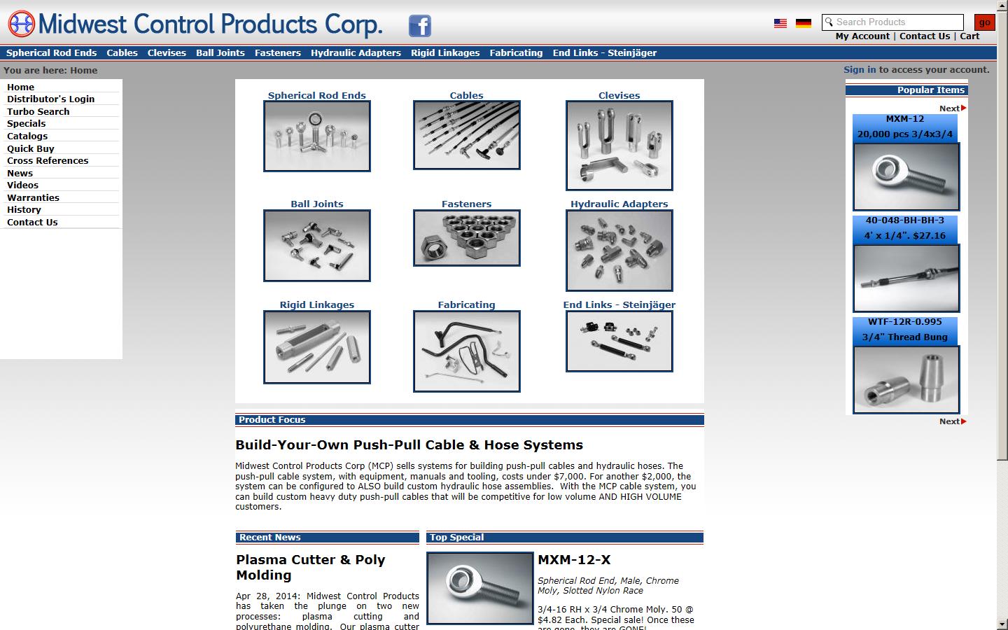 Midwest Control Products Corp Website