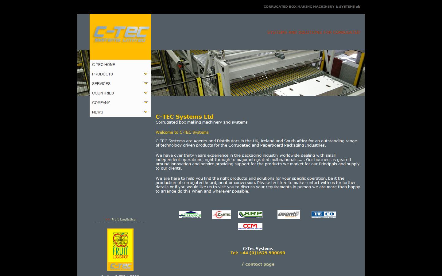 C-TEC Systems Ltd Website