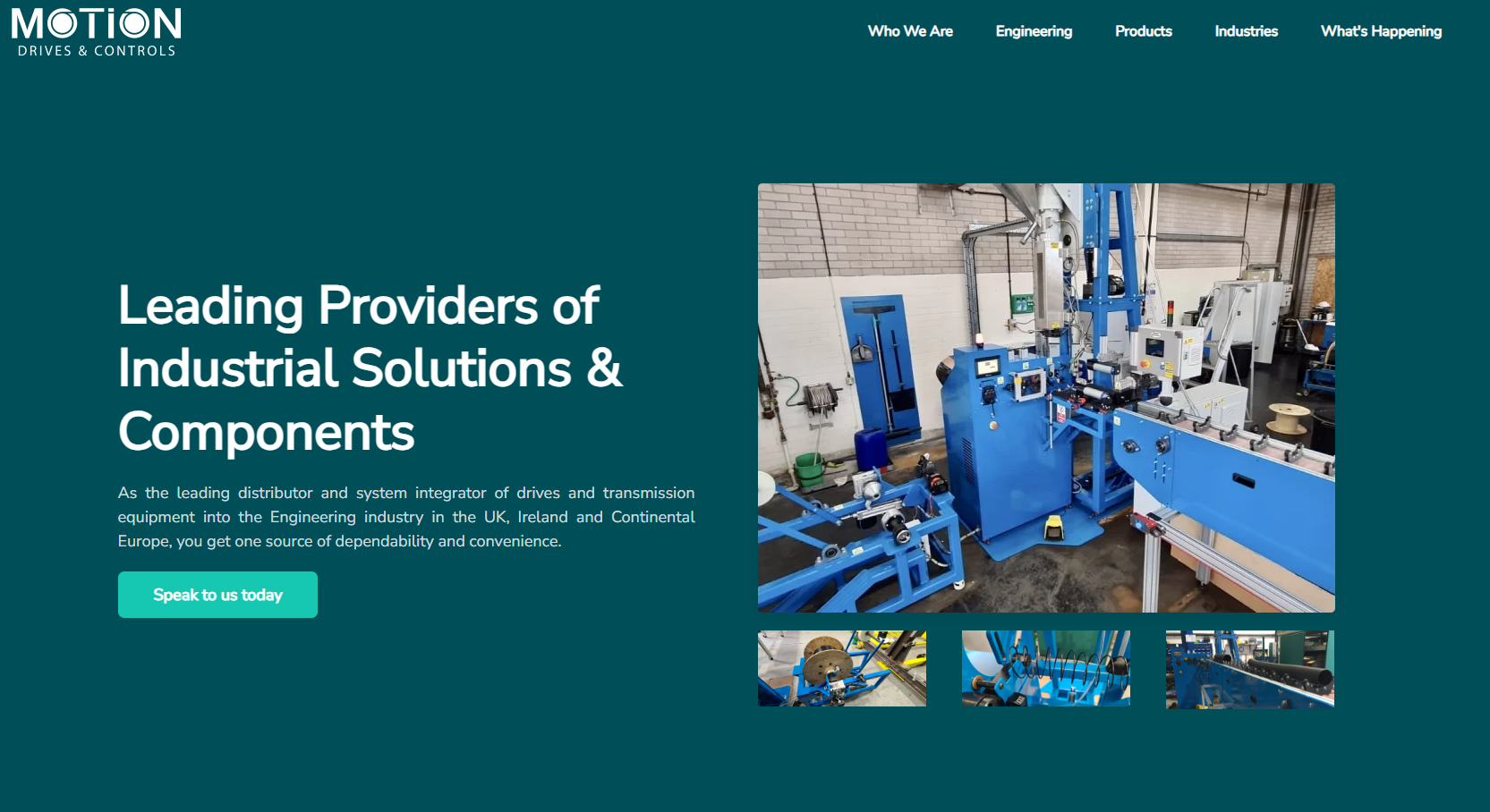 Motion Drives & Controls Ltd Website