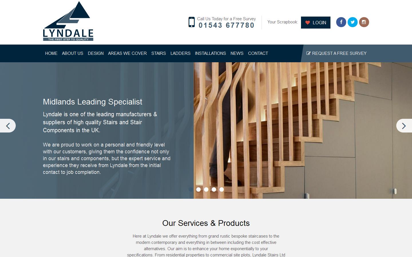 Lyndale Stairs Website