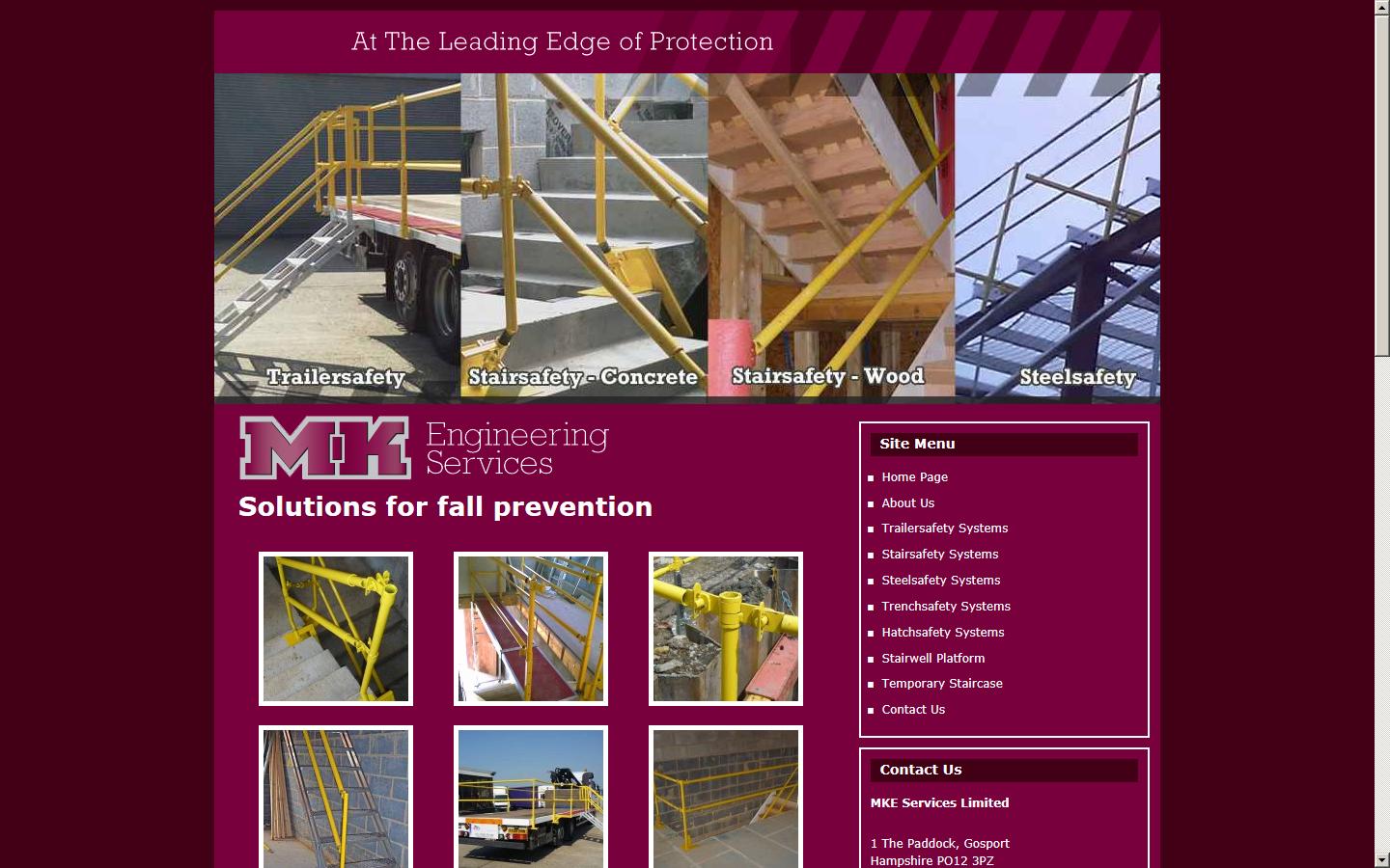 MKE Services Ltd Website
