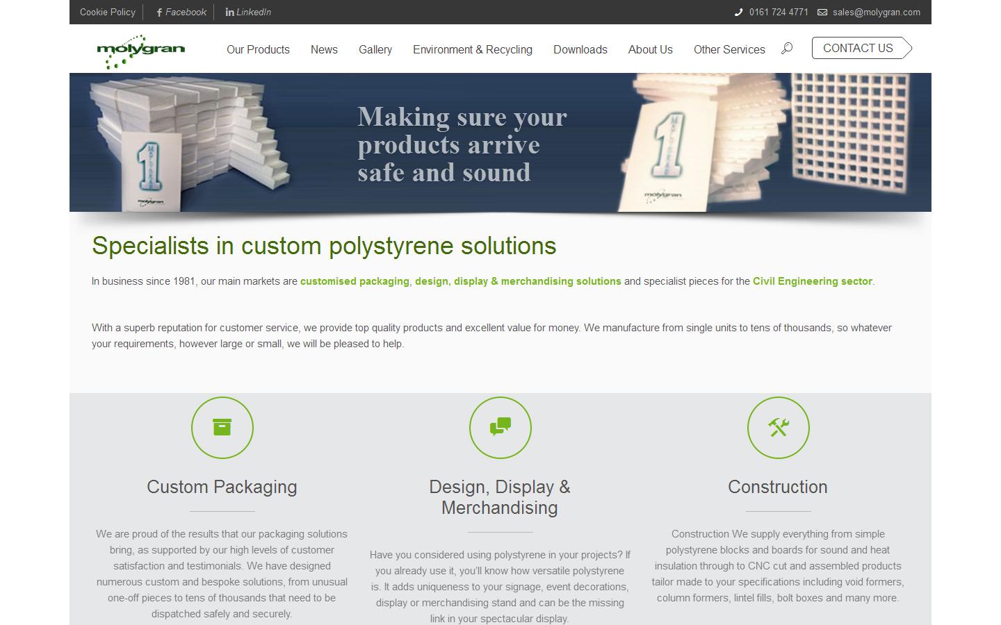 Molygran & Co. Ltd Website