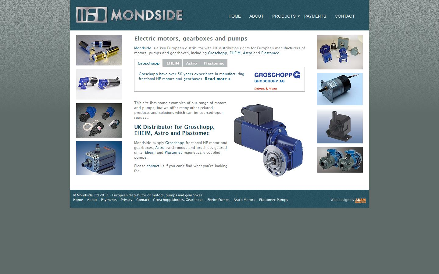 Mondside Ltd Website