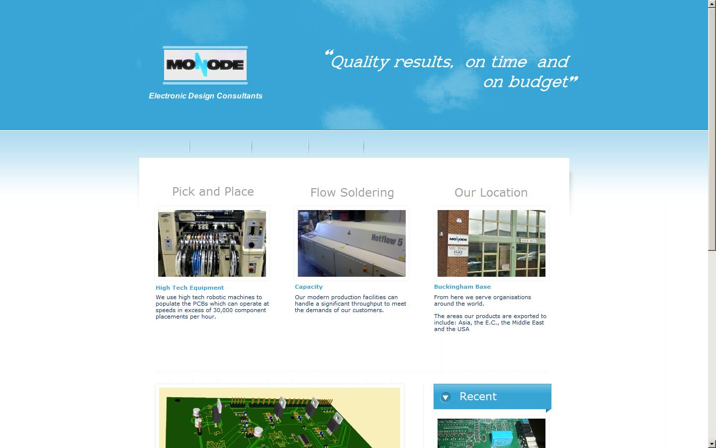 Monode Limited Website