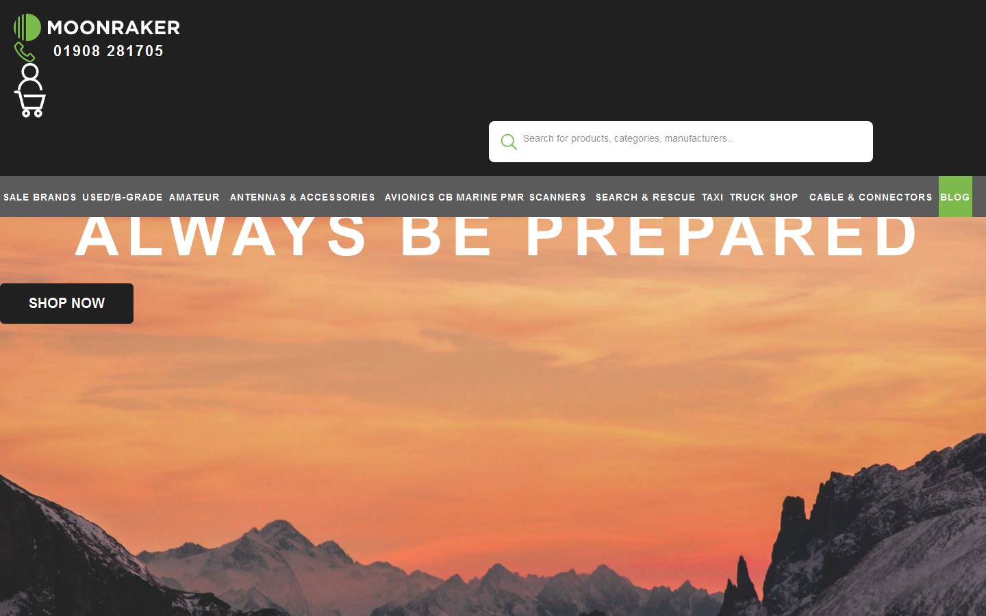 Moonraker UK Ltd Website