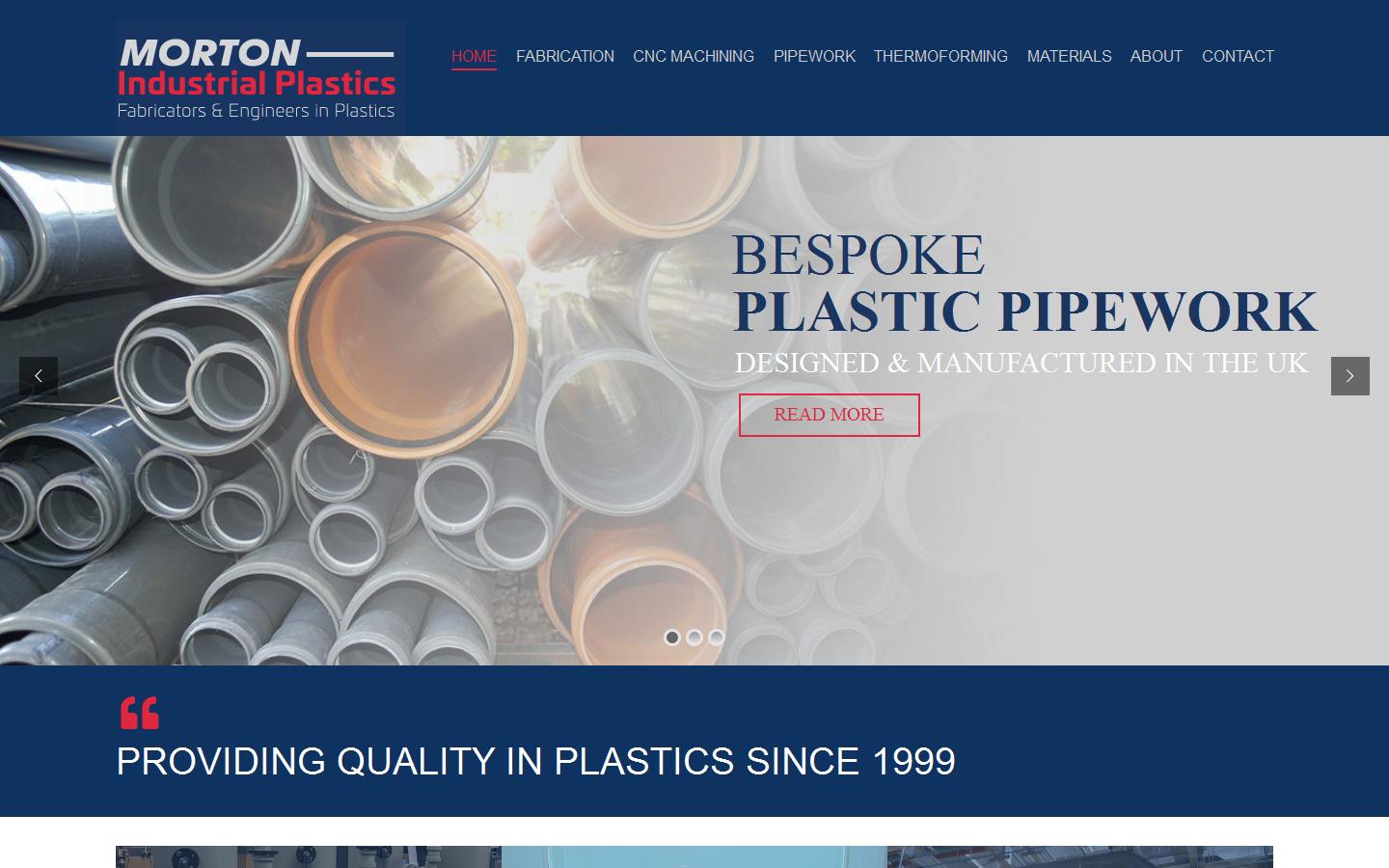 Morton Industrial Plastics Website