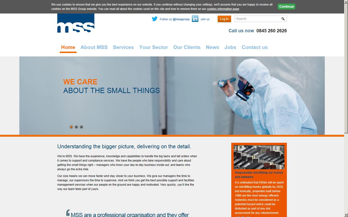 MSS Group Ltd  Website