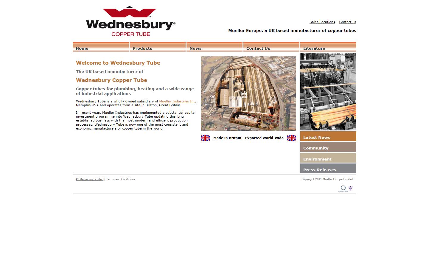 Mueller Europe Ltd Website