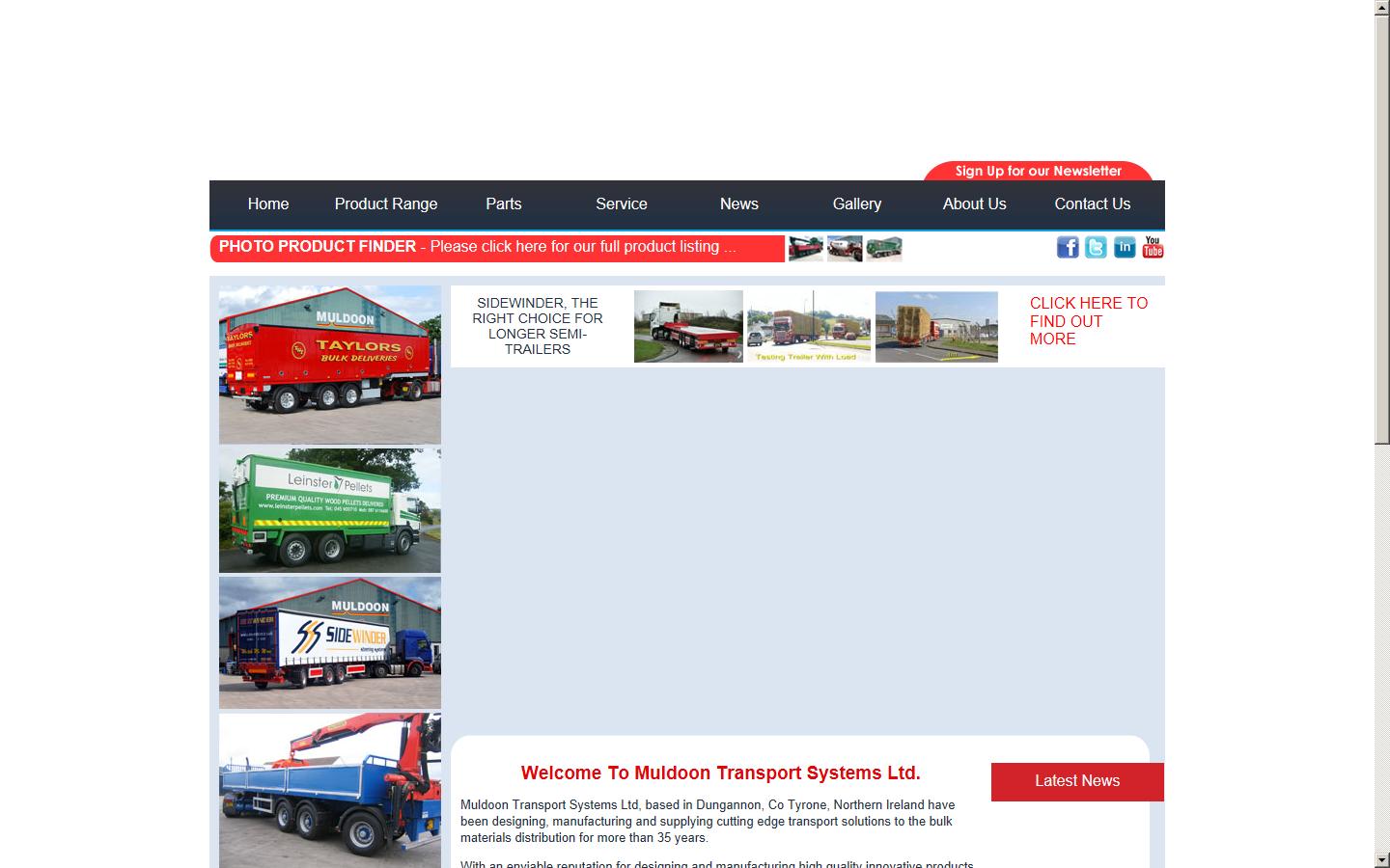 Muldoon Transport Systems Ltd Website