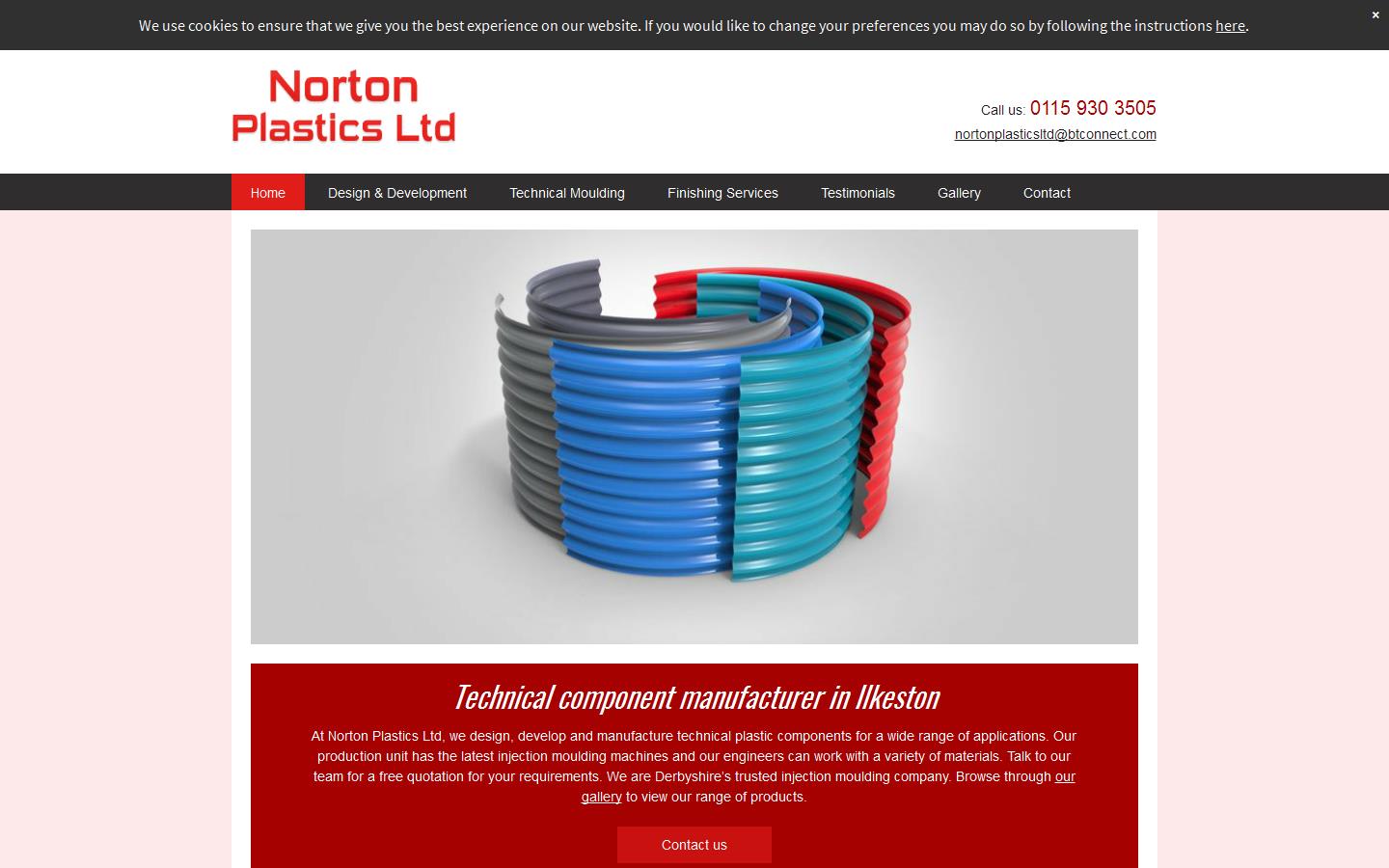 Norton Plastics Ltd Website