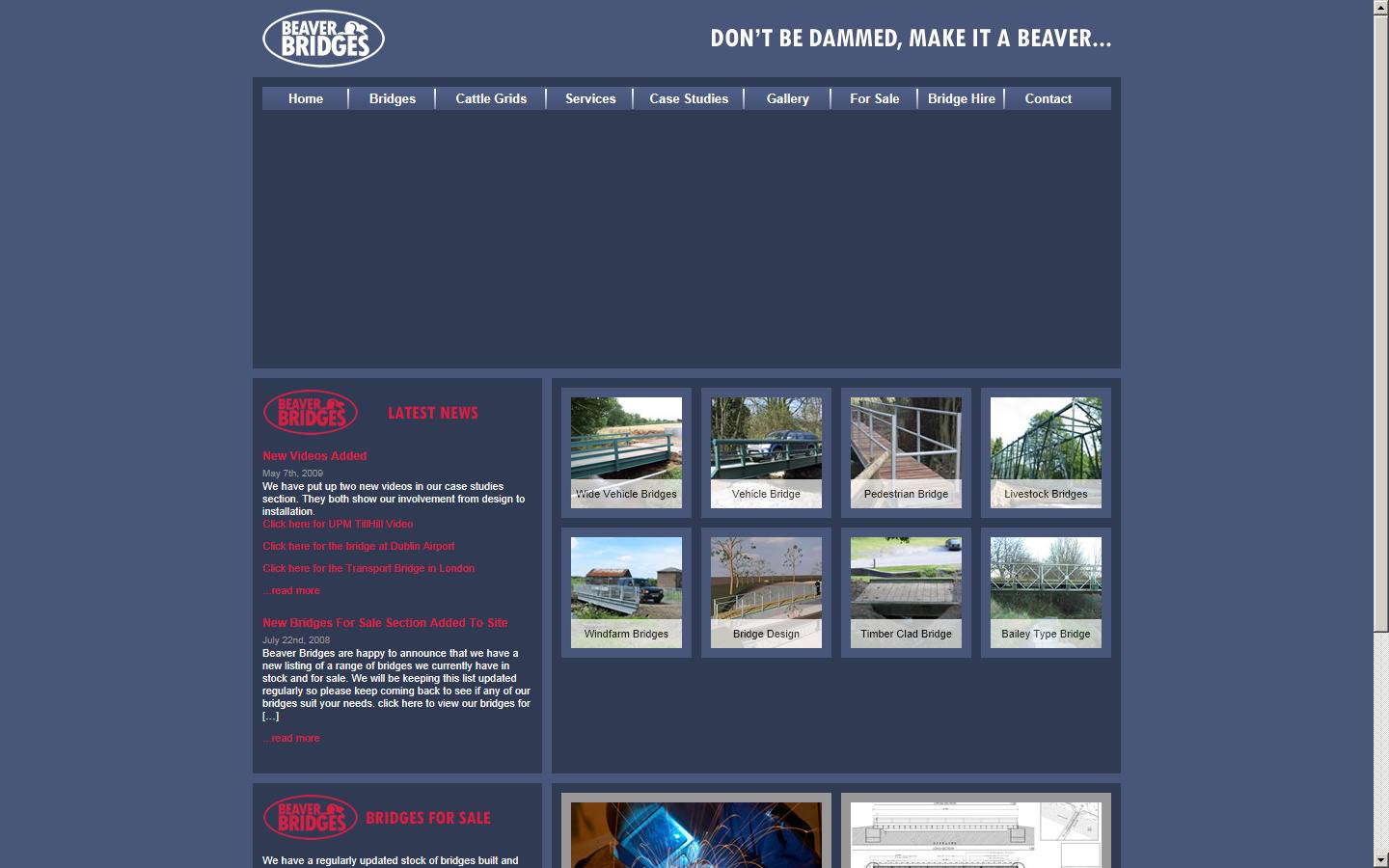 Beaver Bridges Ltd Website