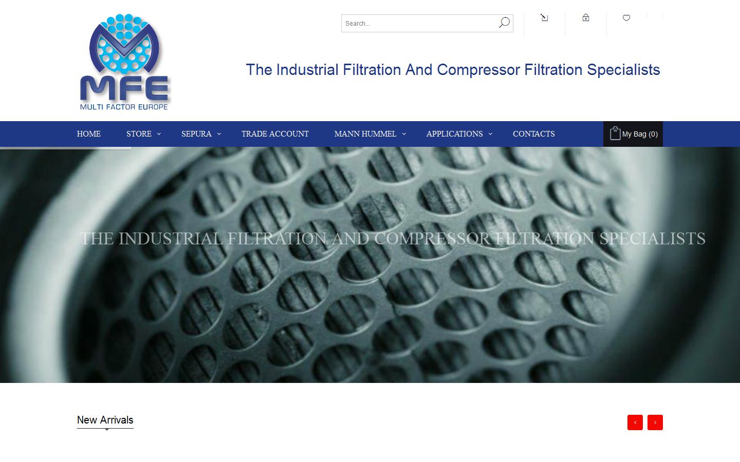 Multi Factor Europe Ltd Website