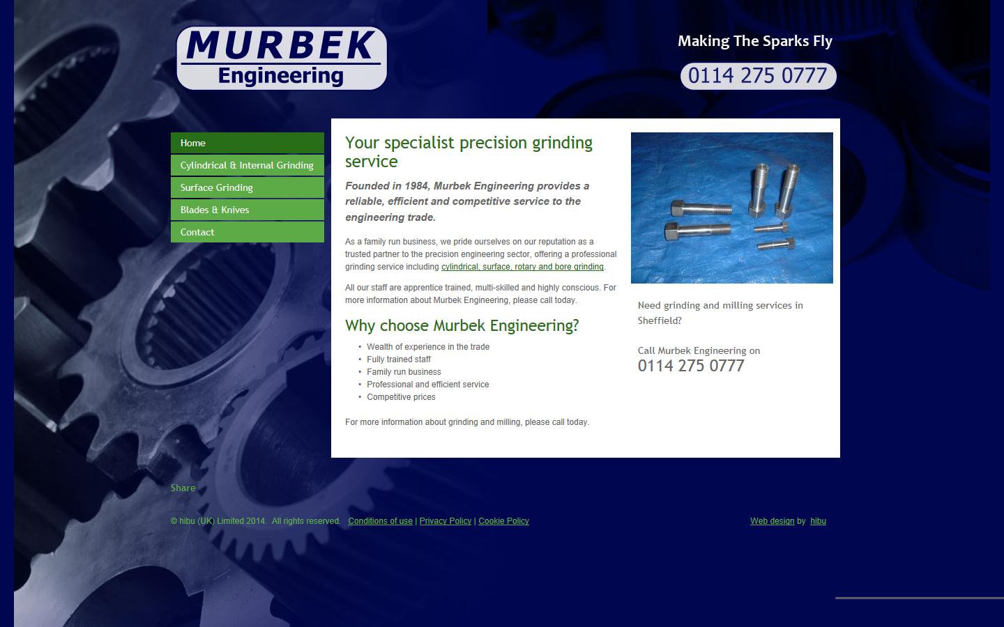 Murbek Engineering Website