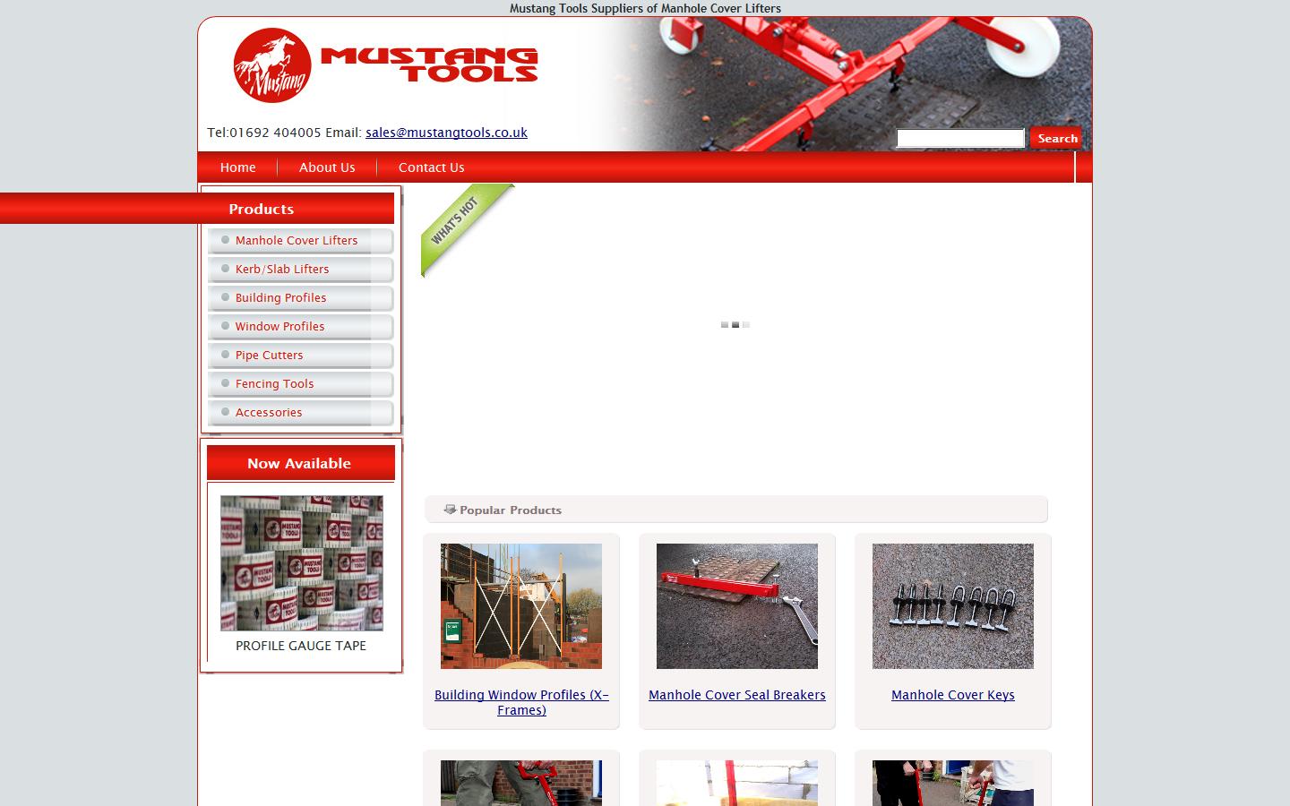 Mustang Tools Website