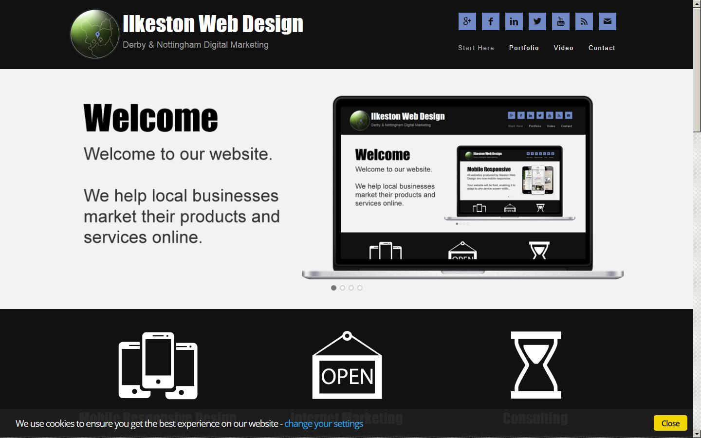 Ilkeston Web Design Website