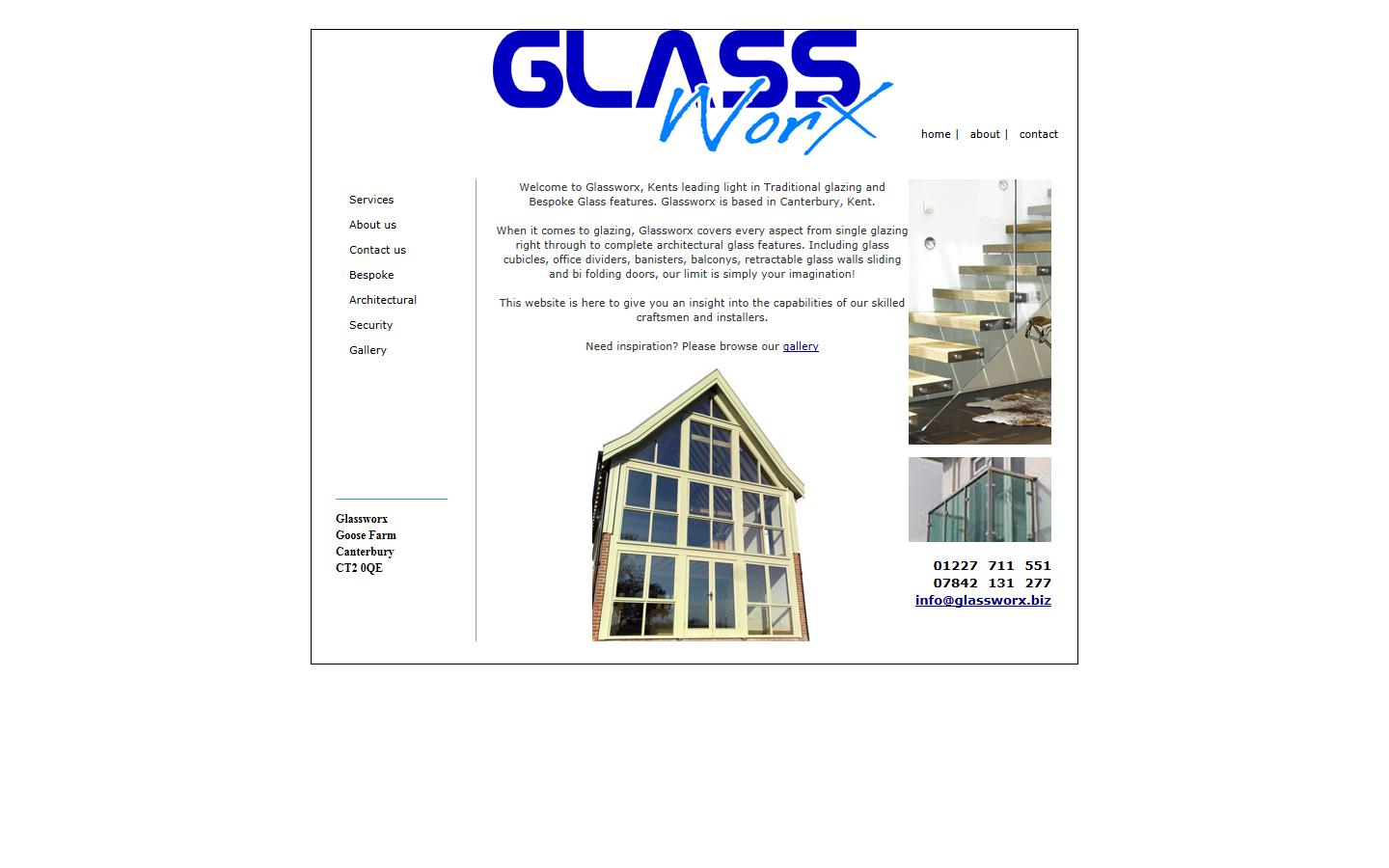 Glassworx Website
