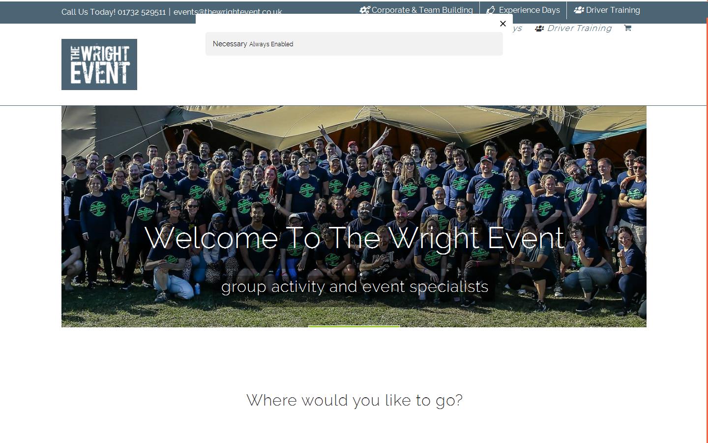 The Wrightevent Website