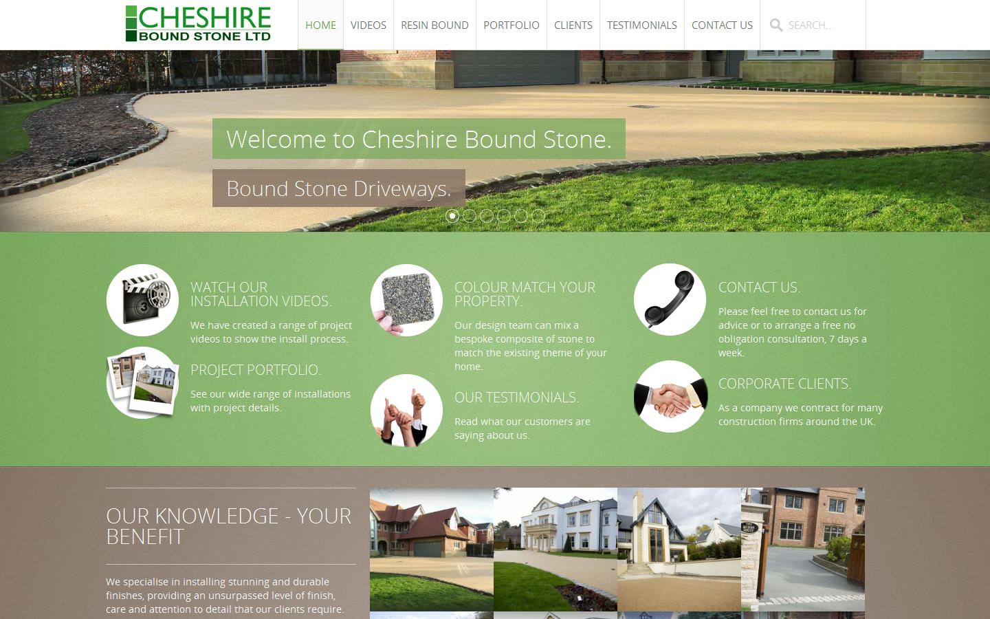 Cheshire Bound Stone Ltd Website
