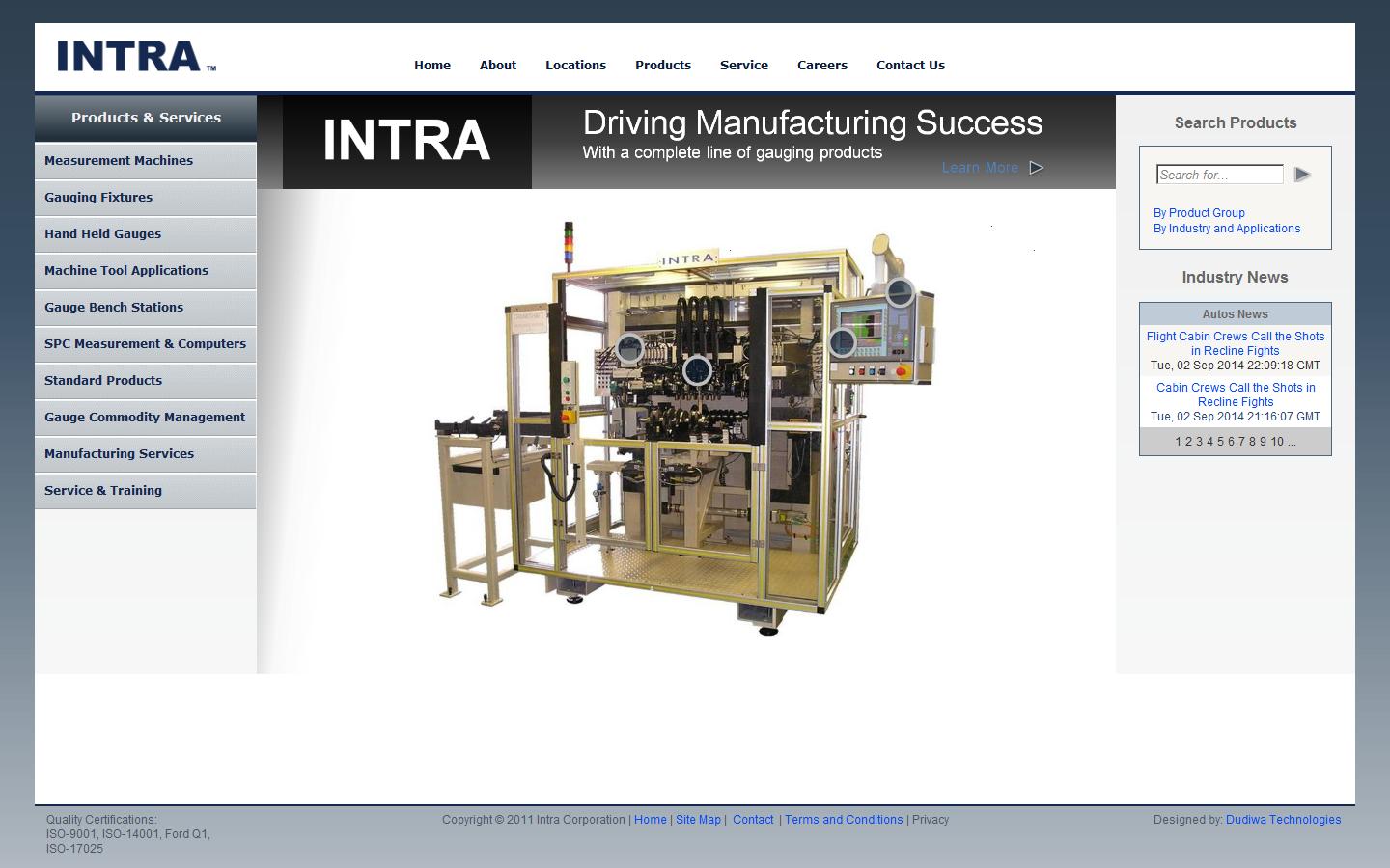Intra Ltd Website
