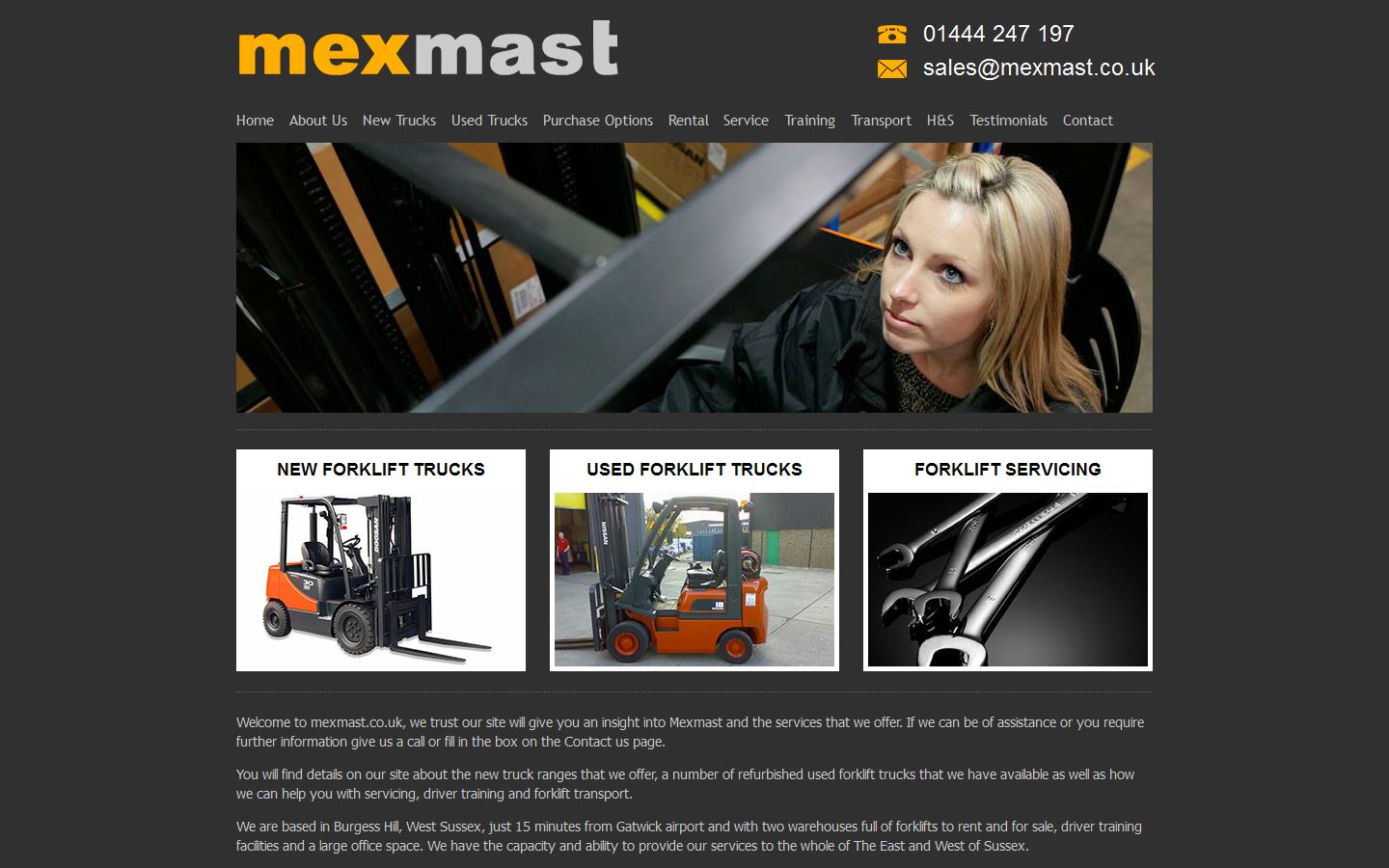 Mexmast Website