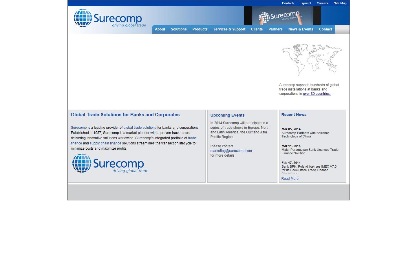 Surecomp Website