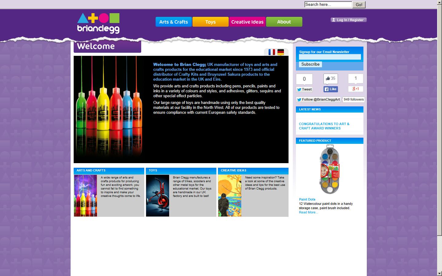 Brian Clegg Educational Website